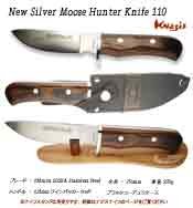 New Silver Moose Hunter Knife 110